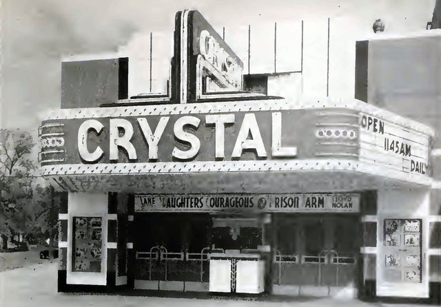 Crystal Theatre - Old Photo From Cinema Treasures (newer photo)